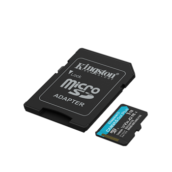 Kingston atmiņas karte | Canvas Go! Plus | 1000 GB | microSD | Flash atmiņa klase Class 10, UHS-I, U3, V30, A2