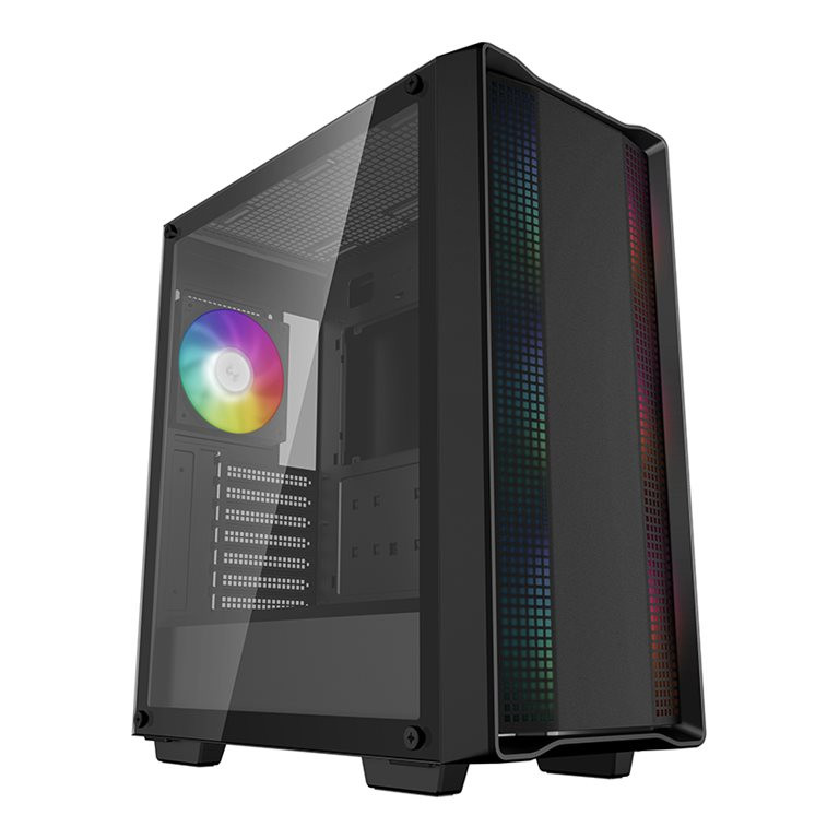 Deepcool | CC560 ARGB V2 | Melns | Mid Tower | ATX PS2