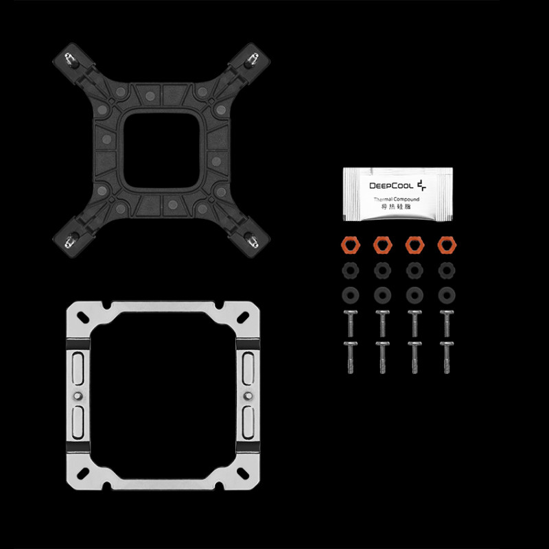 Deepcool CPU gaisa dzesētājs | AK500S Digital SE | Melns | Intel, AMD