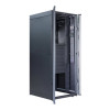 APC Easy Rack 800mm/48U/1200mm ar jumtu, sānu paneli, ritenīšiem, kājām un 4 kronšteiniem, bez apakšas, melns | Schneider Electric