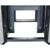 APC Easy Rack 800mm/48U/1200mm ar jumtu, sānu paneli, ritenīšiem, kājām un 4 kronšteiniem, bez apakšas, melns | Schneider Electric