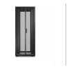 APC Easy Rack 800mm/48U/1200mm ar jumtu, sānu paneli, ritenīšiem, kājām un 4 kronšteiniem, bez apakšas, melns | Schneider Electric