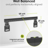 Goobay sienas stiprinājums | Ultraslim TV sienas stiprinājums Basic FIXED (XL) | 43–100