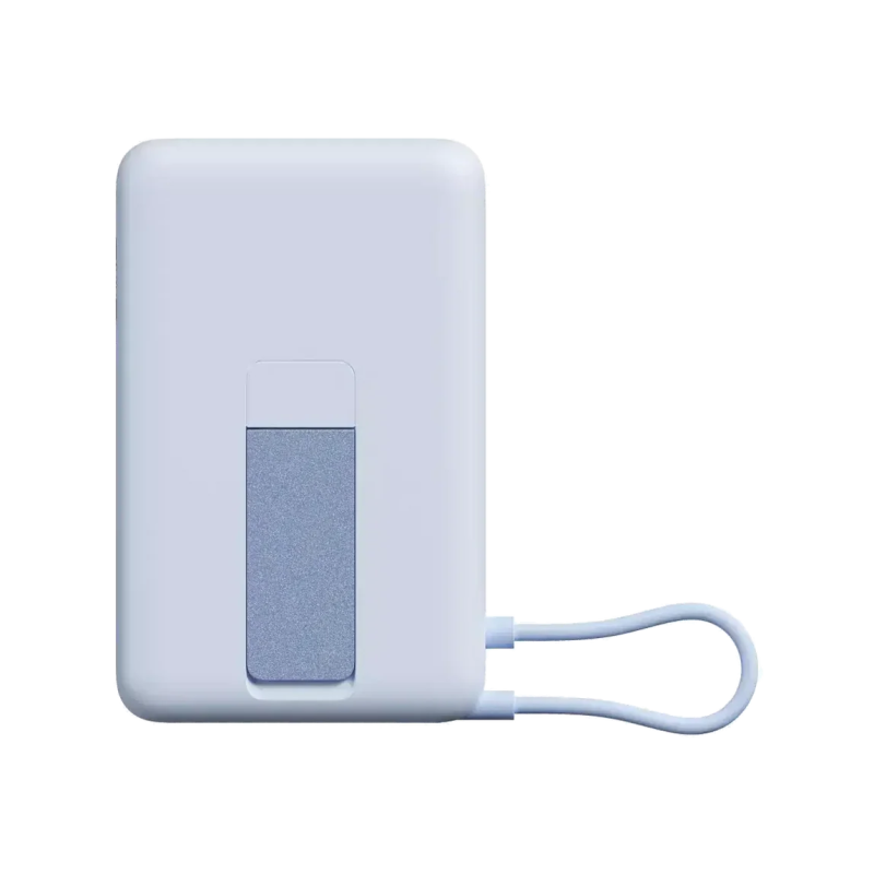 Xiaomi magnētiskais portatīvais akumulators 10000 ar iebūvētu | 10000 mAh | Zils