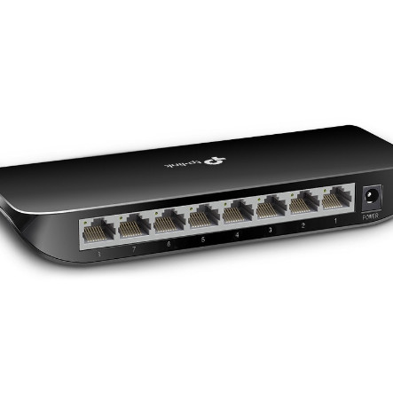 TP-LINK | Slēdzis | TL-SG1008D | Nevadāms | Galda | Gigabitu Ethernet (vara) portu skaits 8 | Barošanas avots Ārējs | 36 mēneši