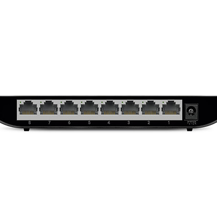 TP-LINK | Slēdzis | TL-SG1008D | Nevadāms | Galda | Gigabitu Ethernet (vara) portu skaits 8 | Barošanas avots Ārējs | 36 mēneši
