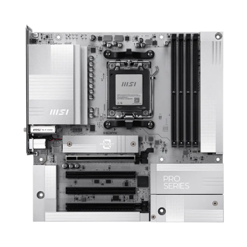 MSI PRO B850M-A WIFI PZ | Procesoru saime AMD | Procesora ligzda AM5 | DDR5 | Atbalstītie cietā diska interfeisi SATA, M.2 | SATA savienotāju skaits 4