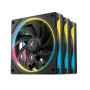 Deepcool ventilators | FL12 SE 3IN1 | Melns
