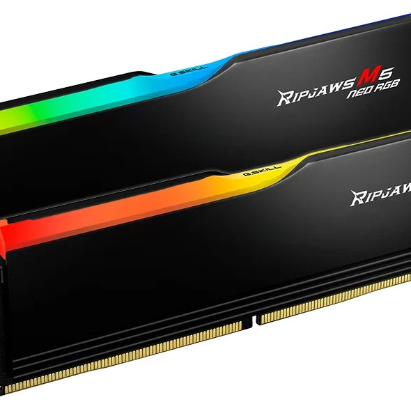 G.Skill Ripjaws M5 Neo RGB | 32 GB | DDR5 | 6000 MHz | PC/Server | Reģistrēta: Nē | ECC: Nē