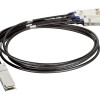 D-Link | DEM-CB100QXS-4XS | QSFP+ | Vara | Direct Attach Cable | 10/100/1000/40000 Mbit/s | Maksimālais pārraides attālums 1 m
