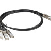 D-Link | DEM-CB100QXS-4XS | QSFP+ | Vara | Direct Attach Cable | 10/100/1000/40000 Mbit/s | Maksimālais pārraides attālums 1 m