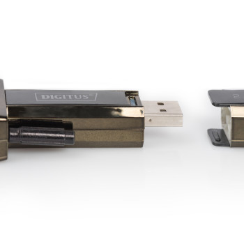Digitus | DA-70156, USB 2.0 uz Serial adapteri | RS232 | USB 2.0
