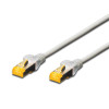 CAT 6A S/FTP | Komutācijas kabelis | Garums 10 m | Pelēks