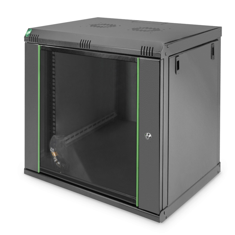Digitus Wall Mounting Cabinet | DN-19 12-U-EC-SW | Black