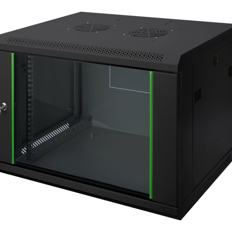 Digitus Wall Mounting Cabinet | DN-19 12-U-EC-SW | Black