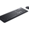 Dell tastatūra un pele | KM3322W | Tastatūras un peles komplekts | Bezvadu | Baterijas iekļautas | Bezvadu savienojums | Ukrainas | Melns