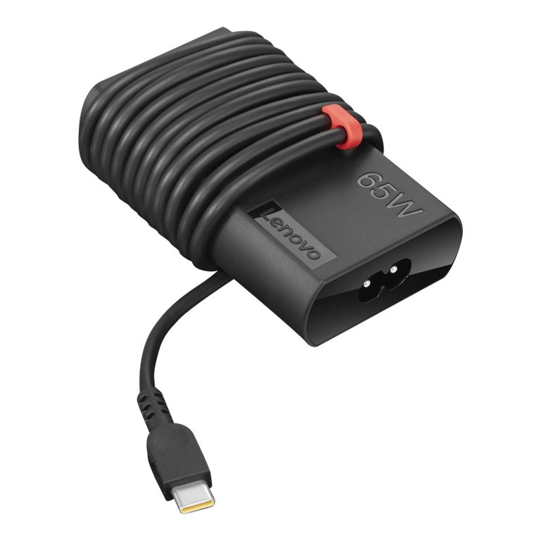 Lenovo | ThinkPad | 65W Slim | ThinkPad 65W Slim AC barošanas adapteris – USB Type-C | USB Type-C | AC adapteris