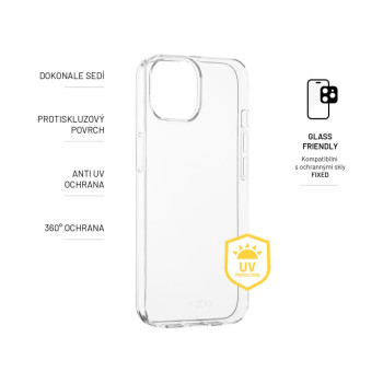 Fixed | FIXED | Gel maciņš | Apple | iPhone 14 Pro | TPU | Caurspīdīgs