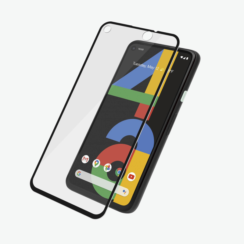 PanzerGlass | Google Pixel 4a | Melns | Saderīgs ar maciņu