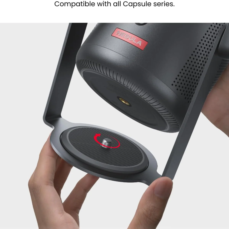Anker Nebula | Capsule Gimbal Stand | Adjustable Viewing Angle | Maximum weight (capacity) 1 kg | Black
