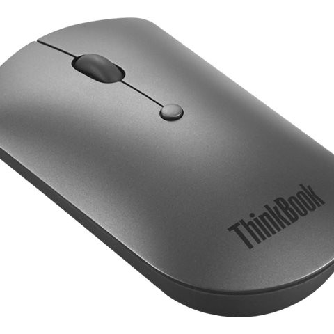 Lenovo | ThinkBook Bluetooth Silent Mouse | Bezvadu | Bluetooth 5.0 | Iron Grey | 1 gads