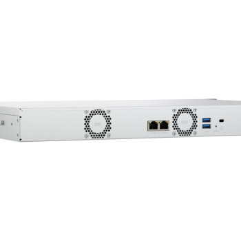 QNAP Compact 1U īsas dziļuma skapja uzstādāms 2.5GbE NAS | TS-433eU | Cortex-A55 | 4 GB