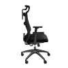 Genesis Ergonomiska krēsla Astat 200 Pamatmateriāls: neilons; Ritenīši: neilons ar CareGlide pārklājumu | Melns