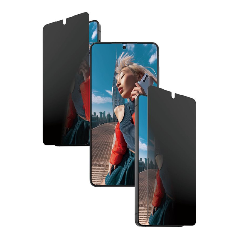 PanzerGlass 2-virzienu privātuma ekrāna aizsargs Samsung New Galaxy S26 Plus | Ultra-Wide Fit ar EasyAligner | PanzerGlass