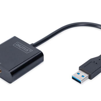 Digitus USB-A 3.2 Gen 1 uz HDMI | Grafikas adapters | 0,15 m