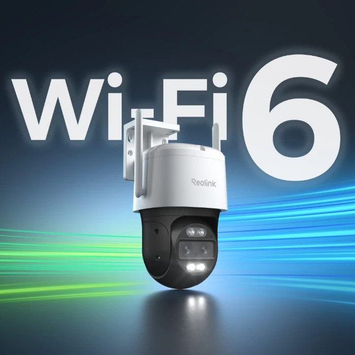 Reolink 4K Wi-Fi 6 Dual-Lens Security Camera | TrackMix Series W760 | PTZ | 8 MP | 2.8mm/F1.6 | IP65 | H.264, H.265 | Micro SD, Max. 512 GB