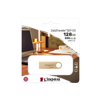 Kingston DataTraveler SE9 G3 | 128 GB | USB 3.2 | Zelta