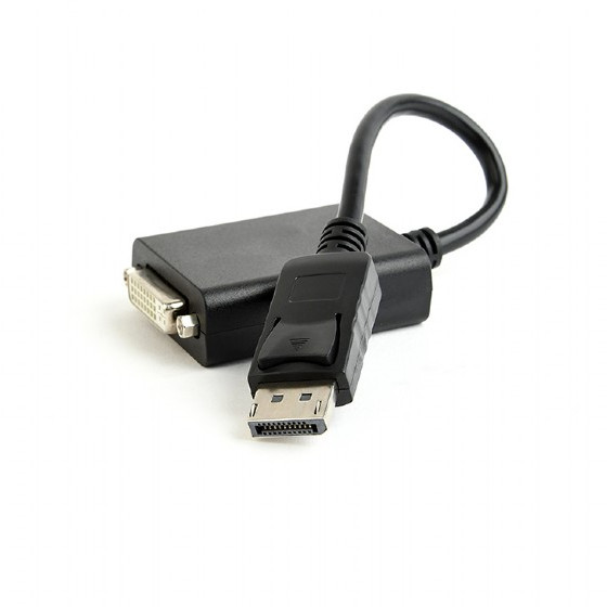 Cablexpert DisplayPort v.1.2 to Dual-Link DVI adapter cable, Black | Cablexpert
