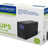 EnerGenie UPS ar USB un LCD ekrānu, melns | EG-UPS-034 | 1500 VA | 900 W