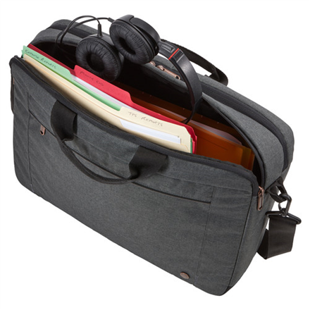 Case Logic | Era | Fits up to size 15.6 " | Messenger - Briefcase | Obsidian | Shoulder strap