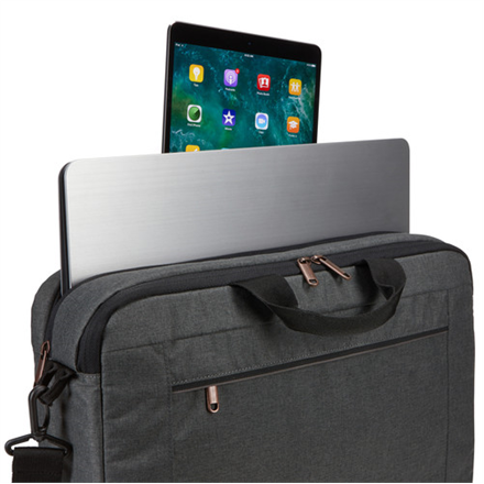 Case Logic | Era | Fits up to size 15.6 " | Messenger - Briefcase | Obsidian | Shoulder strap