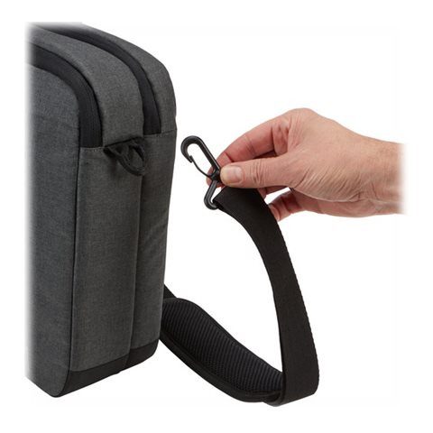 Case Logic | Era | Fits up to size 15.6 " | Messenger - Briefcase | Obsidian | Shoulder strap