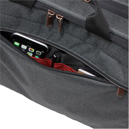 Case Logic | Era | Fits up to size 15.6 " | Messenger - Briefcase | Obsidian | Shoulder strap