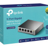 TP-LINK | Switch | TL-SG1005P | Nemanžējams | Galda | Gigabit Ethernet (vara) porti 5 | Power over Ethernet (PoE) porti 4 | Strāvas padeves tips Ārējais | 36 mēneši
