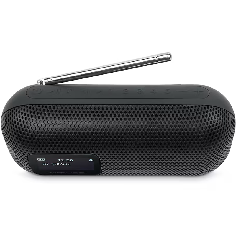Muse | Speaker With FM Radio | M-750 FBT | 10 W | Waterproof | Bluetooth | Wireless connection | Portable | Black