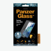 PanzerGlass | Samsng | Galaxy S21 FE CF | Hibrīdstikls | Melns | Antibakteriāls; Darbojas ar pirkstu nospieduma lasītāju ekrānā; Pilna rāmis seguma; Apaļotas malas | Ekrāna aizsargs
