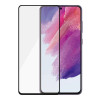 PanzerGlass | Samsng | Galaxy S21 FE CF | Hibrīdstikls | Melns | Antibakteriāls; Darbojas ar pirkstu nospieduma lasītāju ekrānā; Pilna rāmis seguma; Apaļotas malas | Ekrāna aizsargs