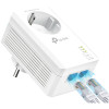 TP-LINK | AV1000 2-Portu Gigabit ar caurplūdi Powerline Starter komplekts | TL-PA7027P KIT | 10/100/1000 Mbit/s | Ethernet LAN (RJ-45) porti 2 | Bez Wi-Fi | Papildu ligzda
