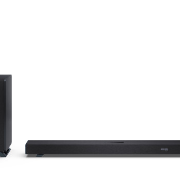 Sharp | 3.1.2 Dolby Atmos/DTS:X skārbaris ar bezvadu zemfrekvences skaļruni | HT-SBW53121(BK) | Bluetooth