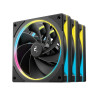 Deepcool Dzesēšanas ventilators | FL12R SE 3IN1 | Melns