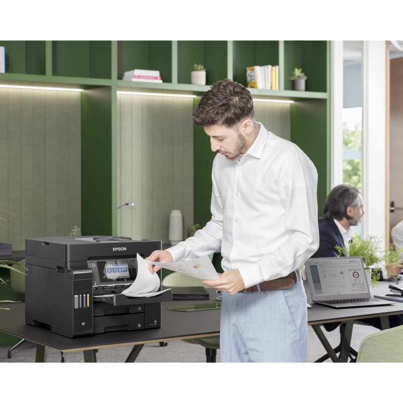 Epson | Multifunkcionālais printeris | EcoTank L6570 | Tintes drukāšanas ierīce | Krāsu | Tintes multifunkcionālais printeris | A4 | Wi‑Fi | Melns