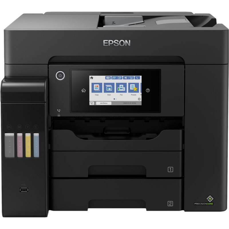 Epson | Multifunkcionālais printeris | EcoTank L6570 | Tintes drukāšanas ierīce | Krāsu | Tintes multifunkcionālais printeris | A4 | Wi‑Fi | Melns