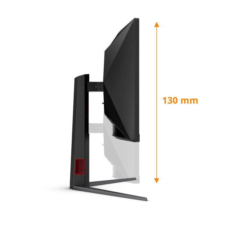 AOC | CU34G4 | 34 " | Fast VA | UWQHD | 21:9 | 180 Hz | 1 ms | 3440 x 1440 pixels | 300 cd/m² | HDMI ports quantity 2 | Black