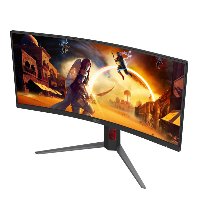 AOC | CU34G4 | 34 " | Fast VA | UWQHD | 21:9 | 180 Hz | 1 ms | 3440 x 1440 pixels | 300 cd/m² | HDMI ports quantity 2 | Black