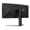 AOC | CU34G4 | 34 " | Fast VA | UWQHD | 21:9 | 180 Hz | 1 ms | 3440 x 1440 pixels | 300 cd/m² | HDMI ports quantity 2 | Black