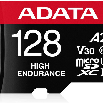 ADATA | AUSDX128GUI3V30SHA2-RA1 atmiņas karte | 128 GB | MicroSDXC | Flash atmiņas klase 10 | Adapteris